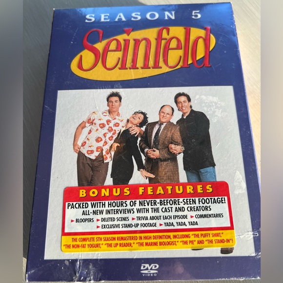 Seinfeld TV Show Season 5 Complete Collectible Set Unopened Package - Picture 3 of 7